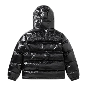Black Trapstar Jacket Shiny