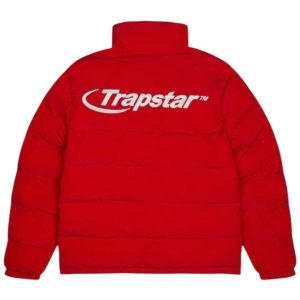 Trapstar Hyperdrive Puffer Jacket Red
