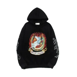 Black Ed Hardy Dead Trapstar Hoodie