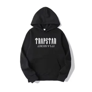 Trapstar Its Secret Black Hoodie